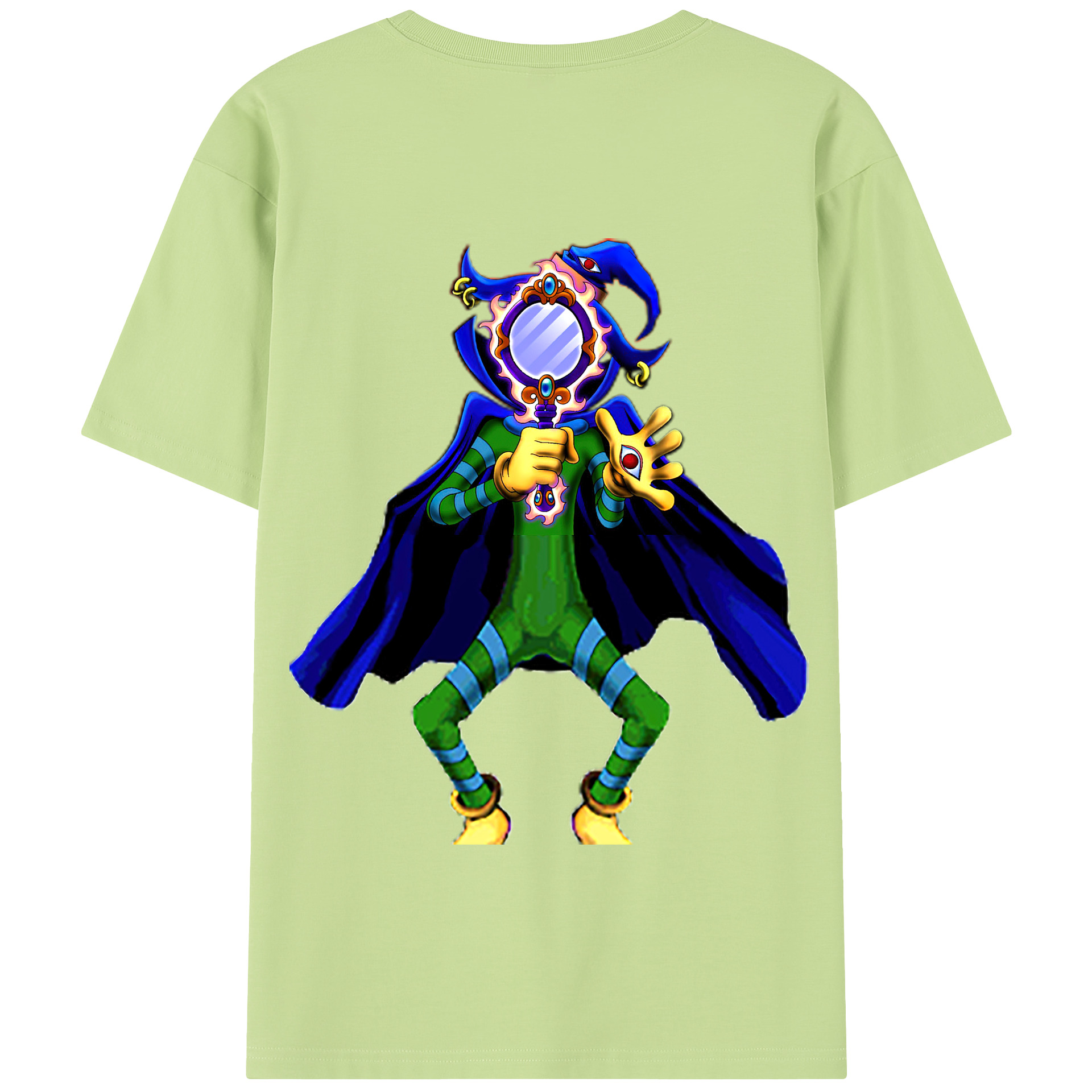 （画像用） 遊☆戯☆王 Yu-Gi-Oh! 綿100％半袖Tシャツ（背面プリント）